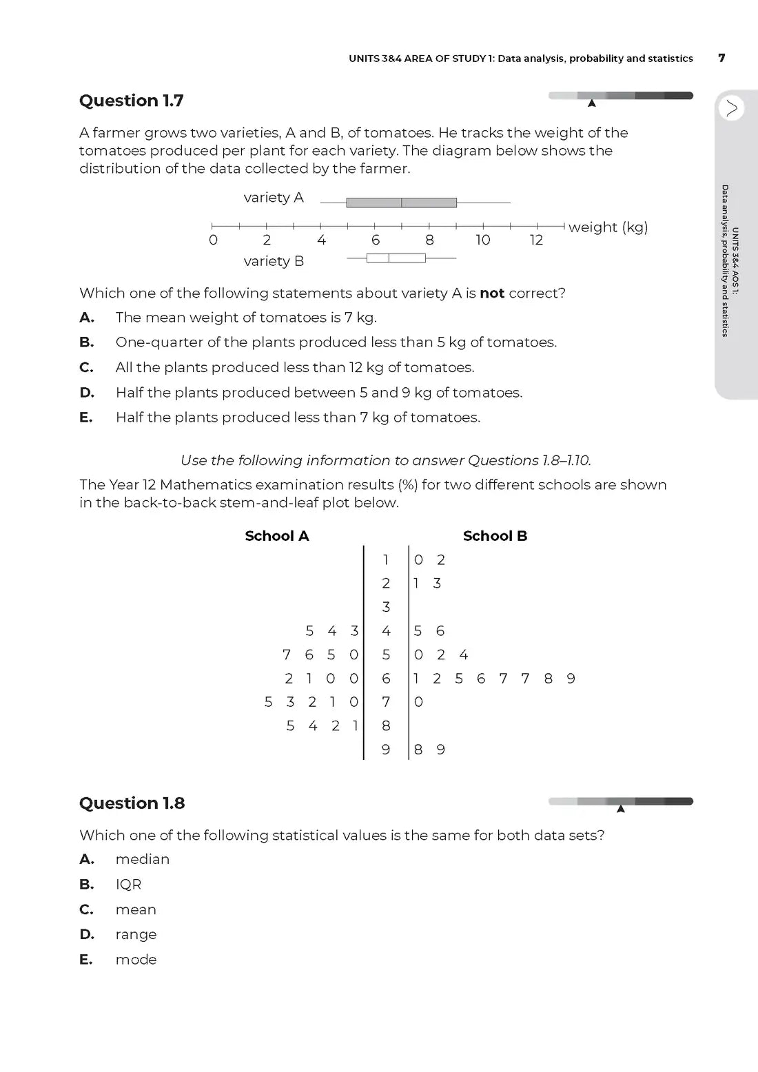 Neap Assessment Series: VCE General Mathematics Units 3&4