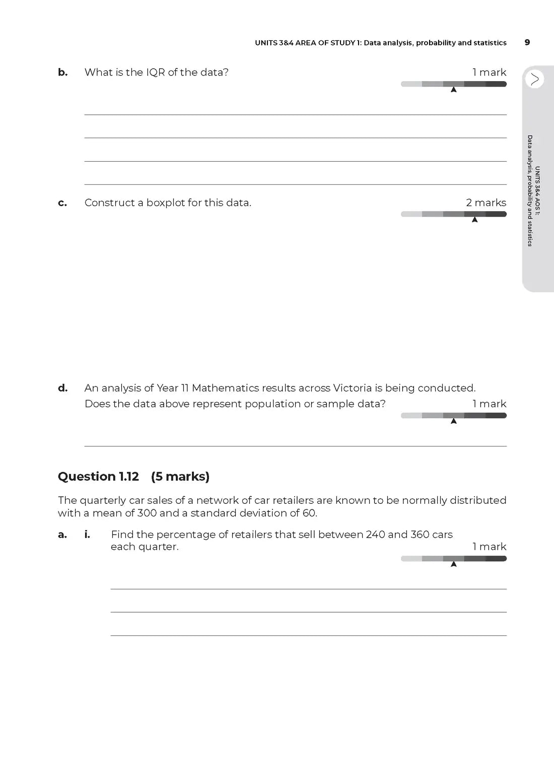 Neap Assessment Series: VCE General Mathematics Units 3&4