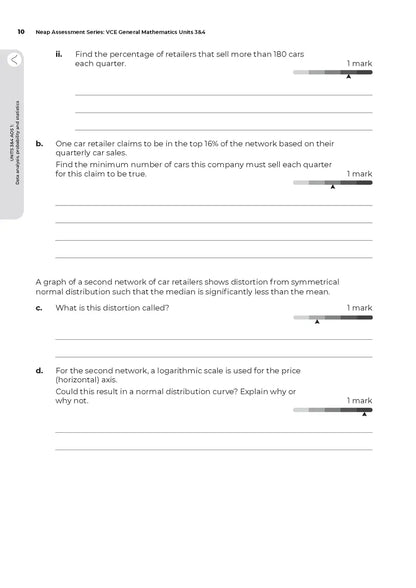 Neap Assessment Series: VCE General Mathematics Units 3&4