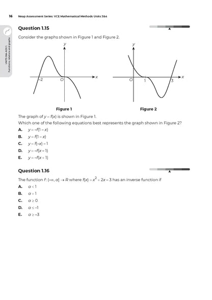 Neap Assessment series VCE Mathematical Methods Units 3&4