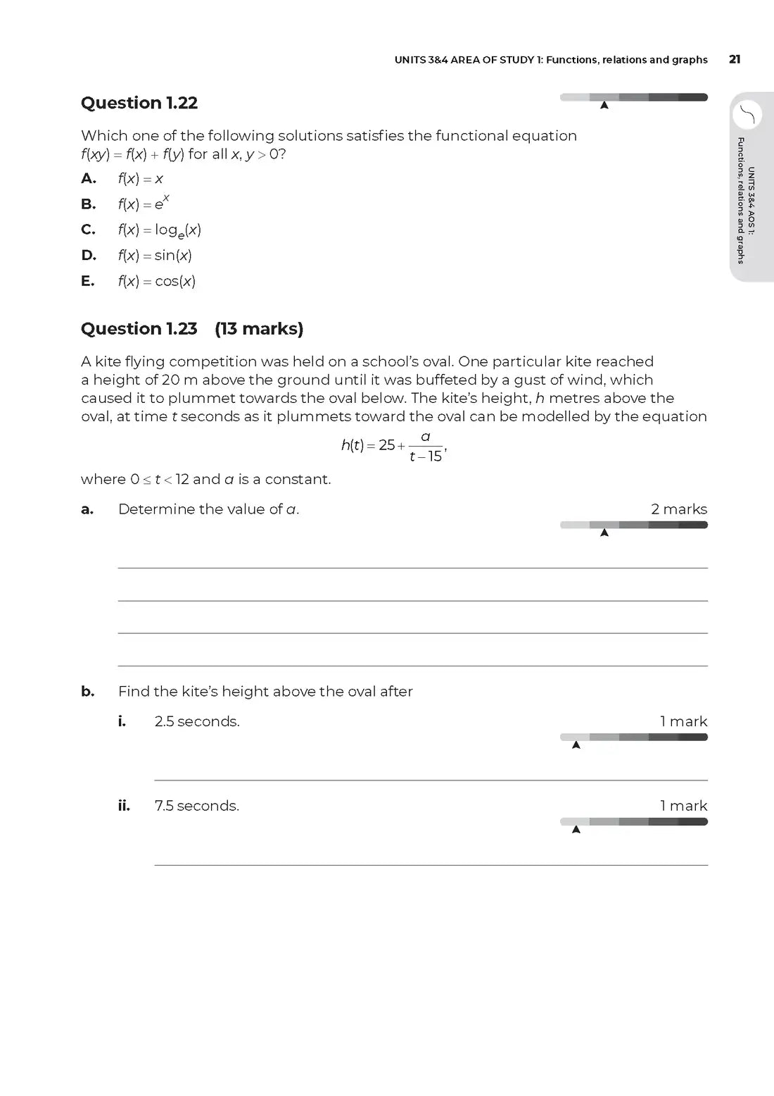 Neap Assessment series VCE Mathematical Methods Units 3&4