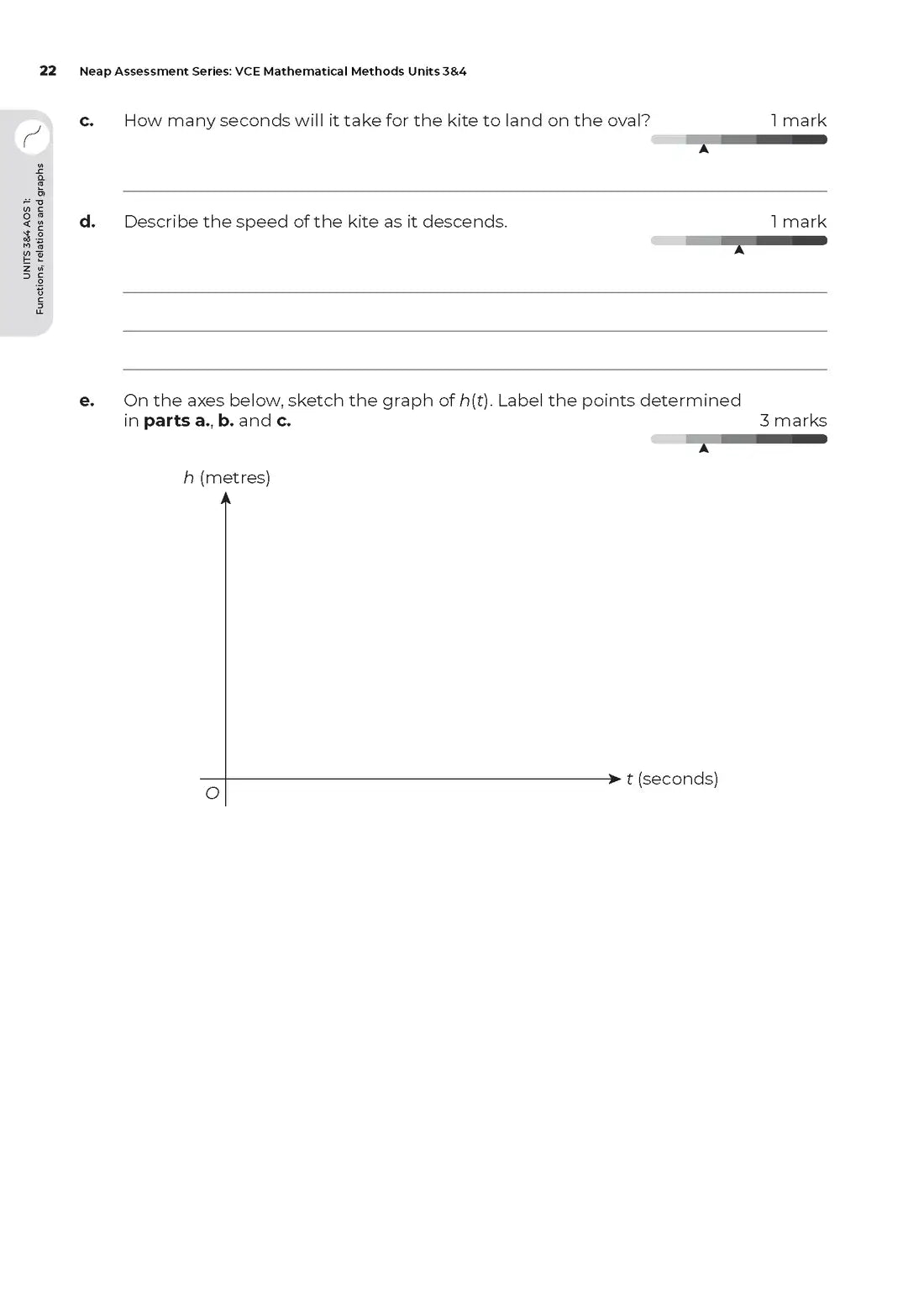 Neap Assessment series VCE Mathematical Methods Units 3&4
