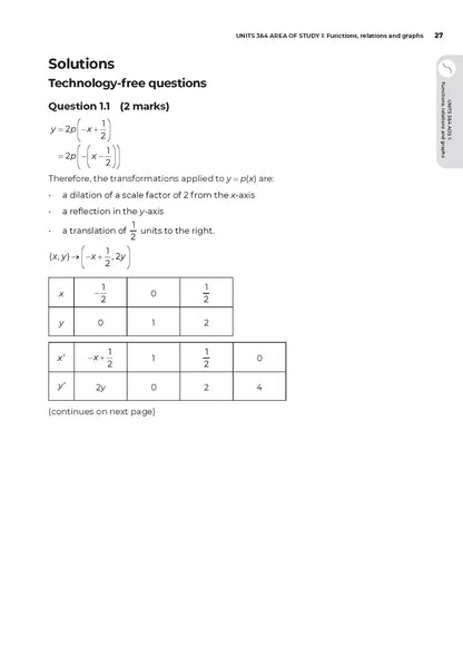 Neap Assessment series VCE Mathematical Methods Units 3&4