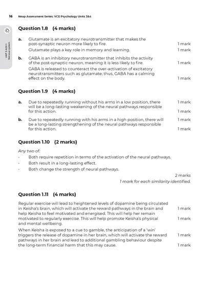 Neap Assessment Series: VCE Psychology Units 3&4