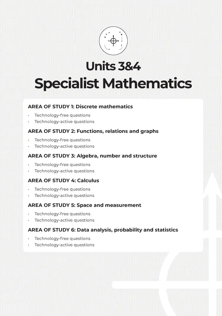 Neap Assessment series: Specialist Maths Units 3&4 (New)
