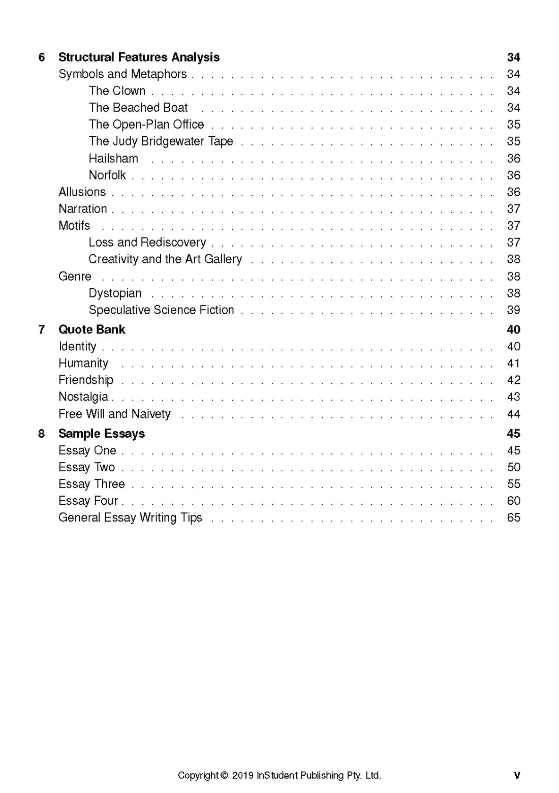 Never Let Me Go - ATAR Notes