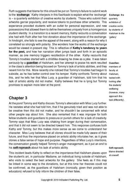 Never Let Me Go - ATAR Notes