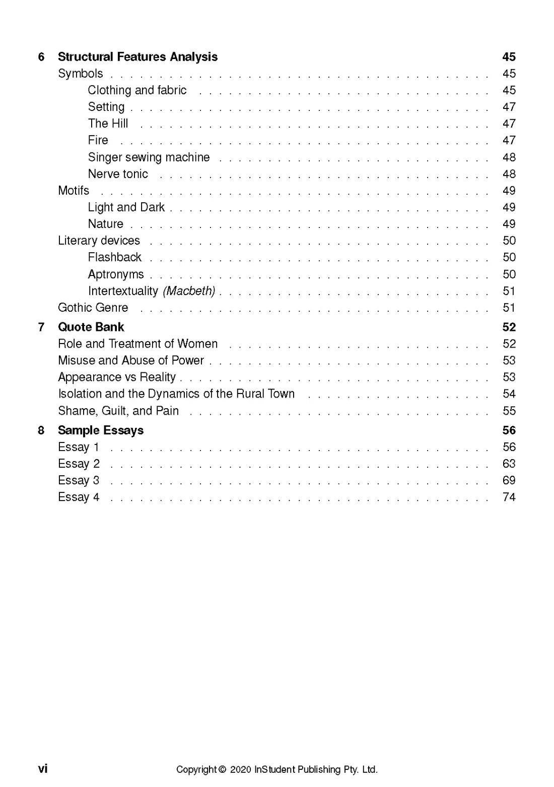 The Dressmaker - ATAR Notes