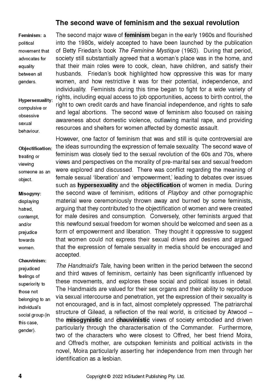 The Handmaid's Tale  - ATAR Notes