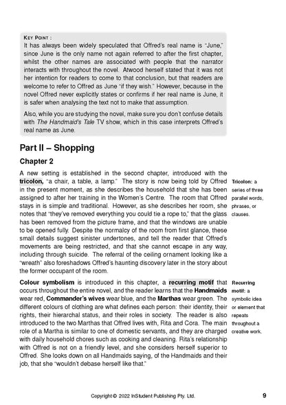 The Handmaid's Tale  - ATAR Notes