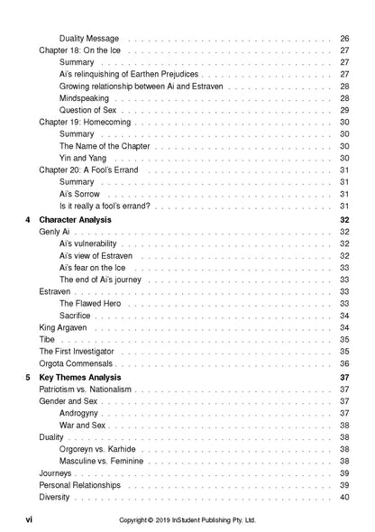 The Left Hand of Darkness - ATAR Notes
