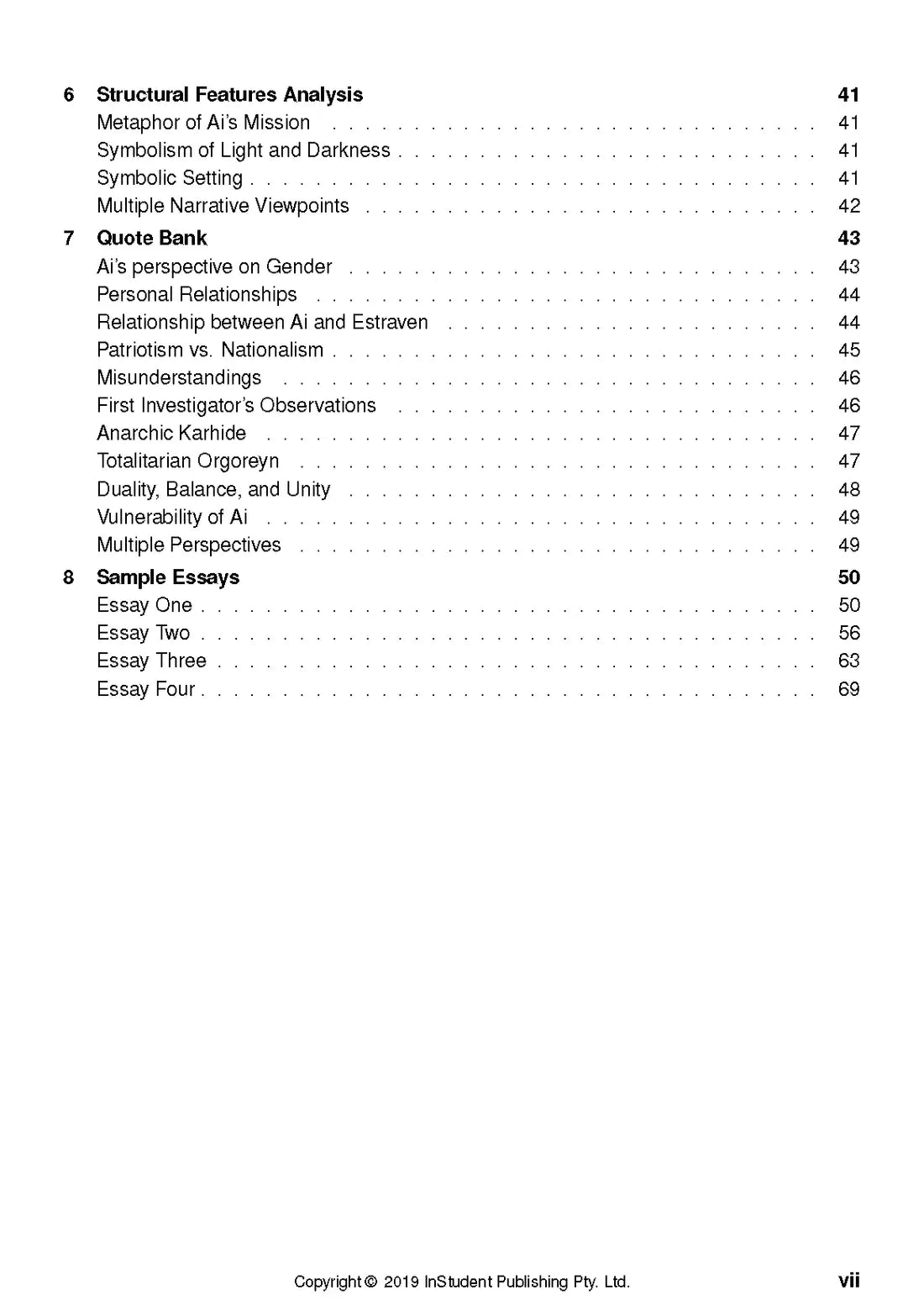 The Left Hand of Darkness - ATAR Notes
