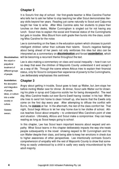 To Kill a Mockingbird - ATAR Notes