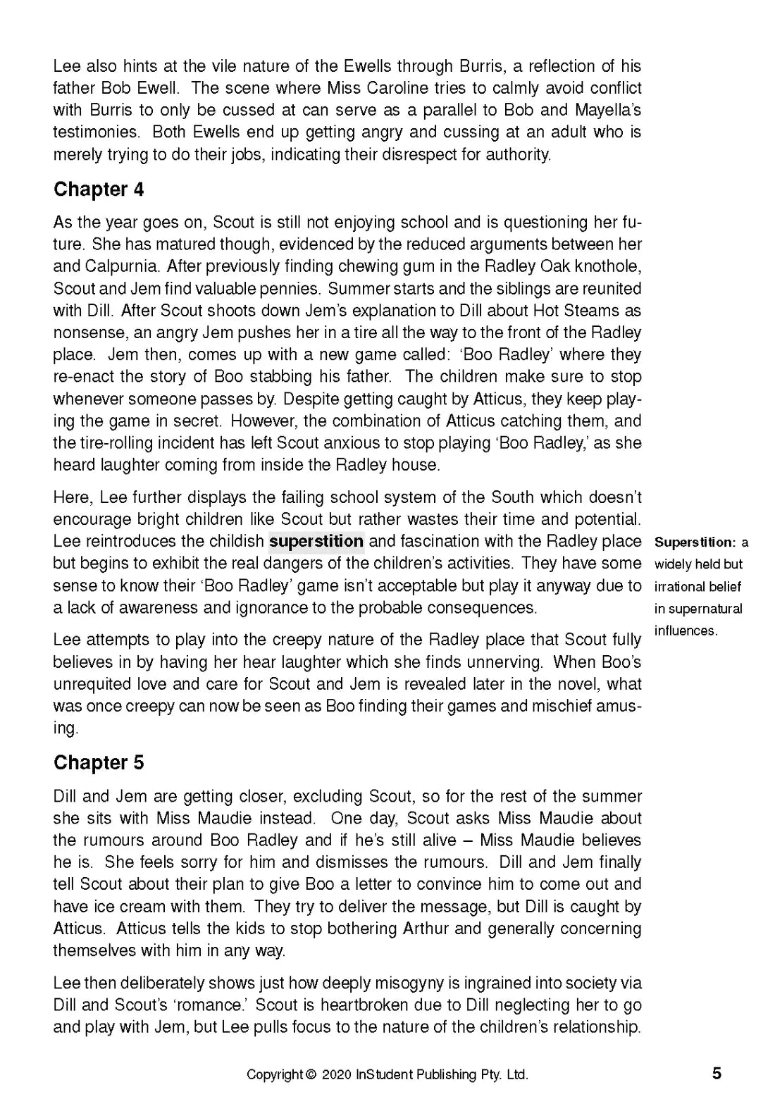 To Kill a Mockingbird - ATAR Notes