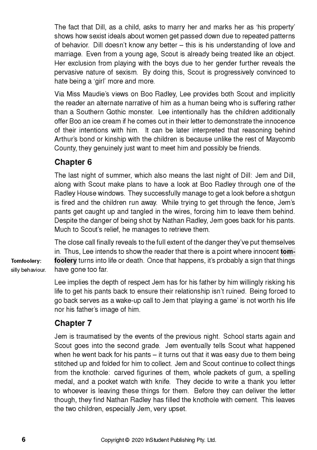 To Kill a Mockingbird - ATAR Notes