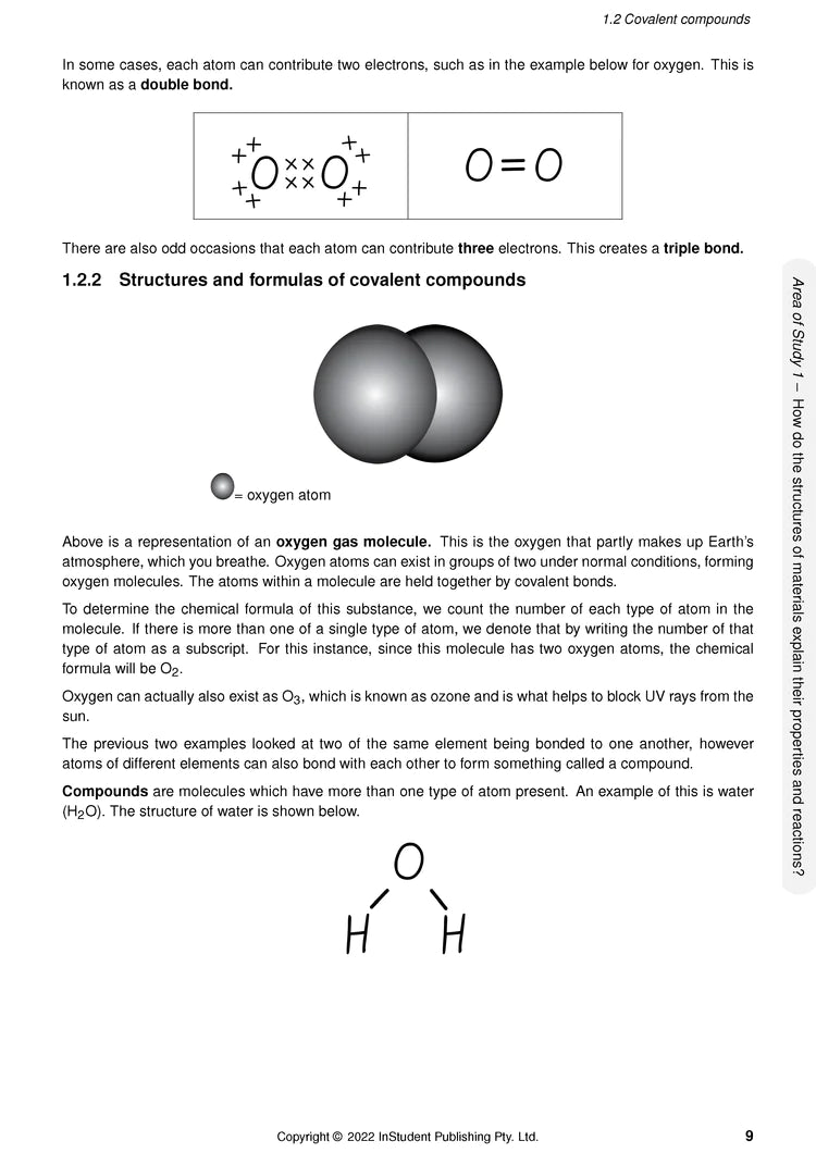 Atar Notes VCE Chemistry Units 1&2 Notes