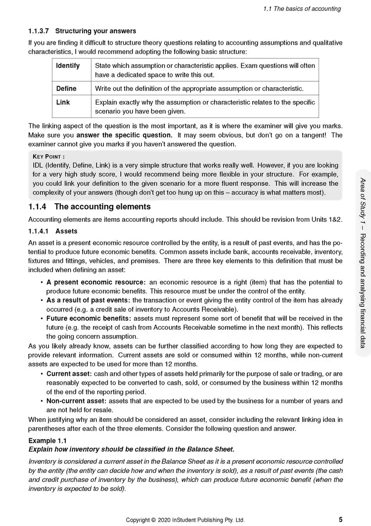 Atar Notes VCE Accounting Units 3&4 Notes