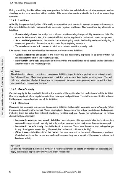 Atar Notes VCE Accounting Units 3&4 Notes