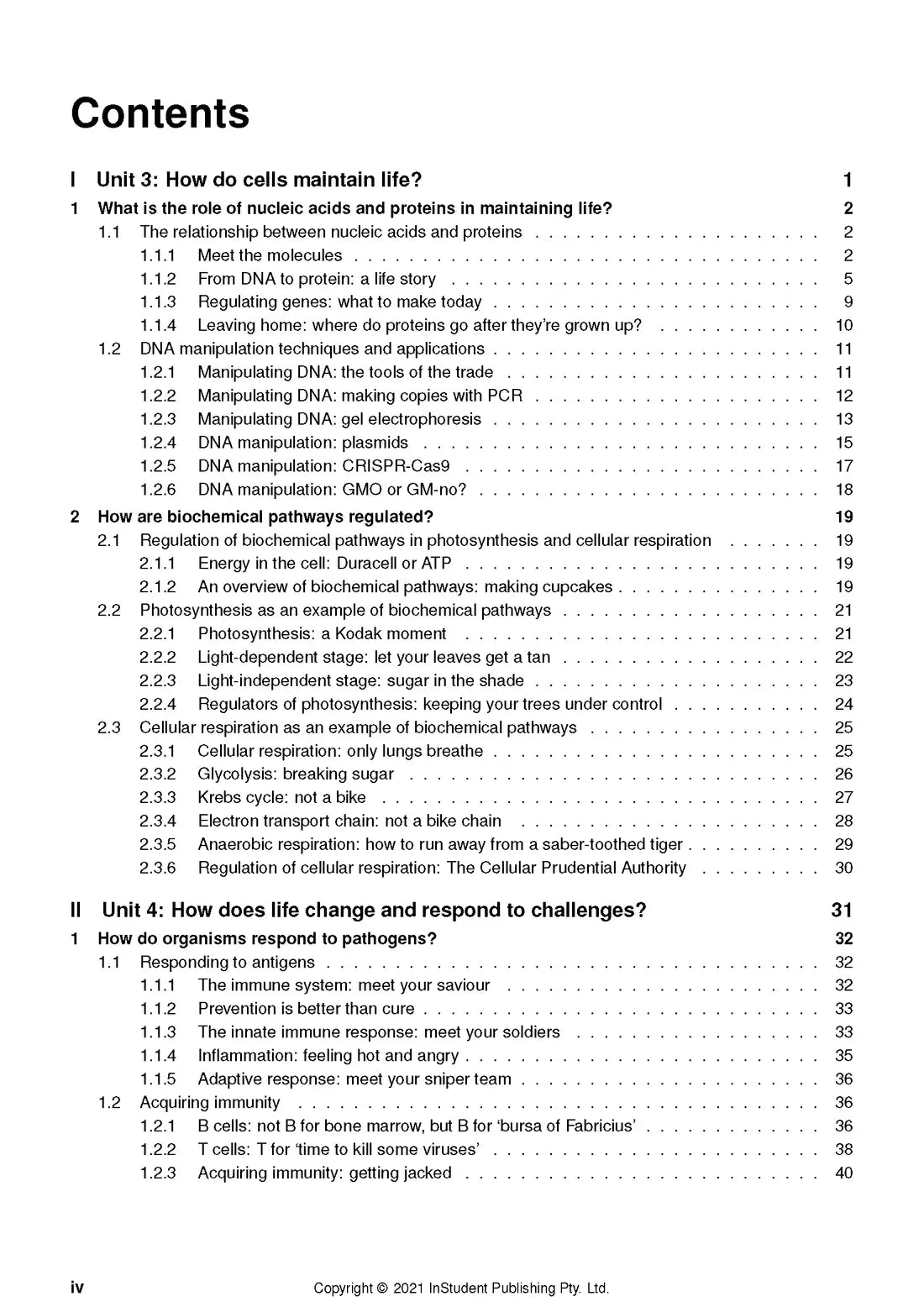 Atar Notes VCE Biology Units 3&4 Complete Course Notes
