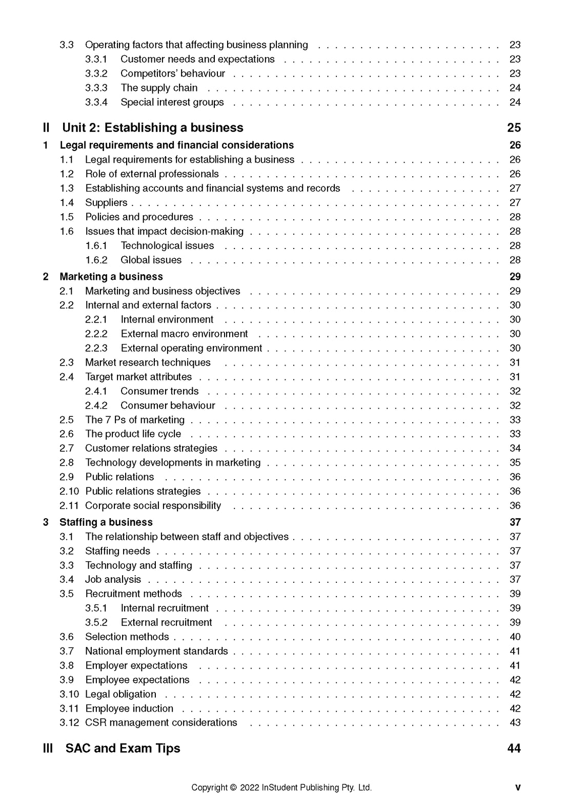Atar Notes VCE Business Management Units 1&2 Notes