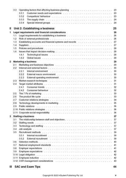 Atar Notes VCE Business Management Units 1&2 Notes