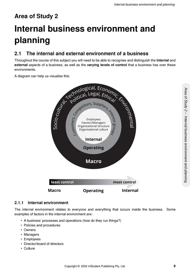 Atar Notes VCE Business Management Units 1&2 Notes