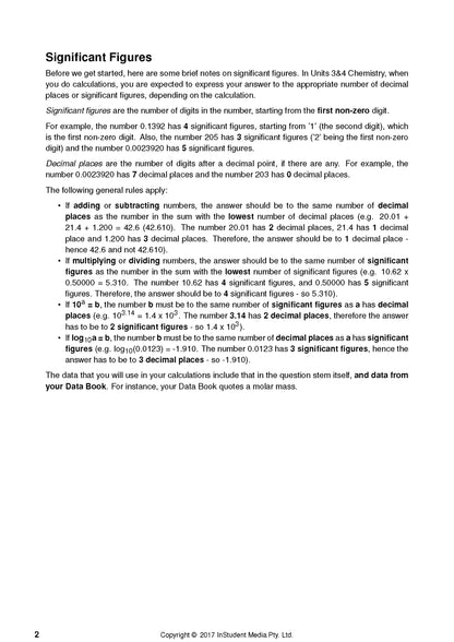 Atar Notes VCE Chemistry Units 3&4 Notes