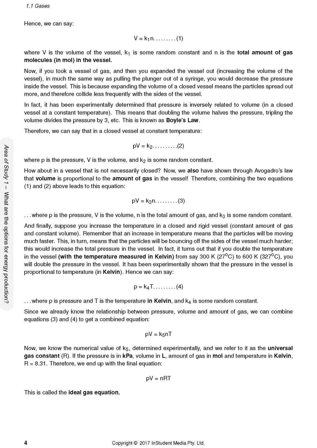 Atar Notes VCE Chemistry Units 3&4 Notes