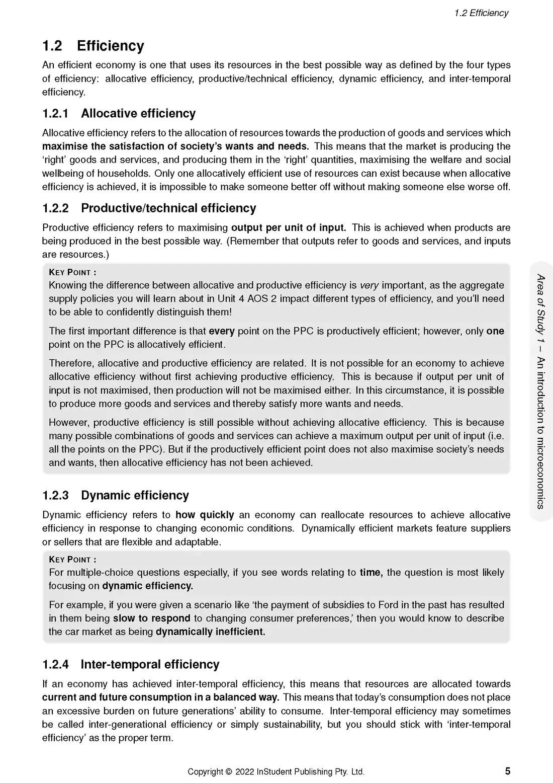 Atar notes VCE Economics Units 3&4 Notes