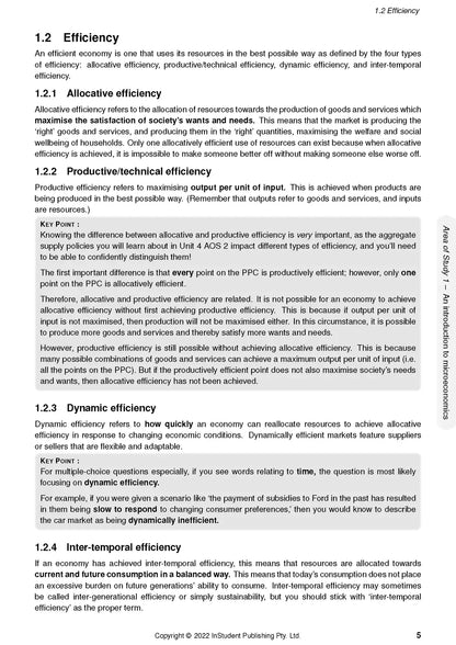 Atar notes VCE Economics Units 3&4 Notes