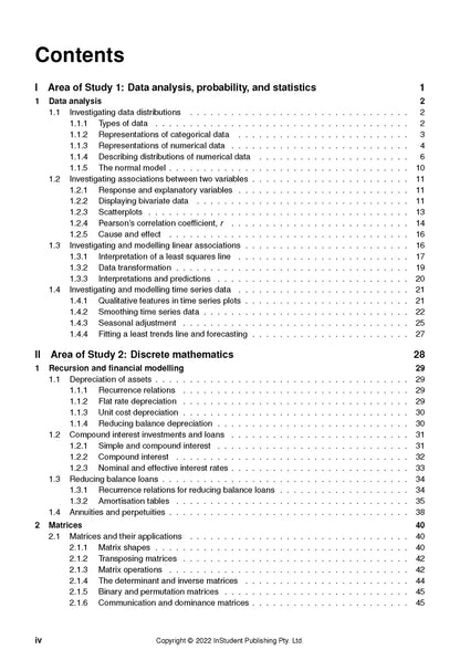Atar Notes VCE General Maths Units 3&4 Notes