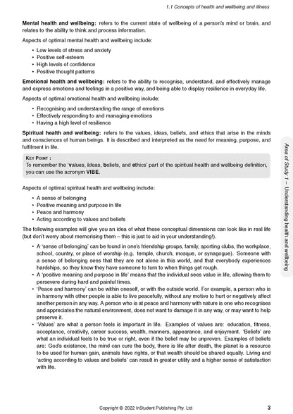 ATAR Notes VCE Health and Human Development (HHD) 3&4  Notes