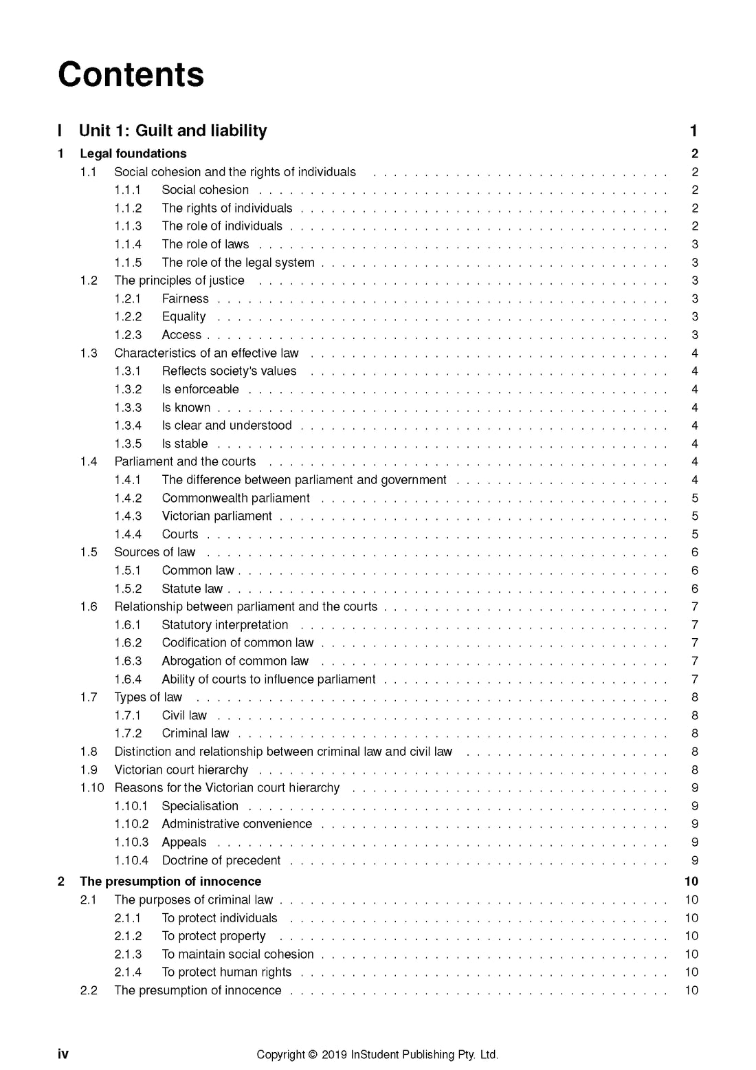Atar Notes VCE Legal Studies Units 1&2 Notes