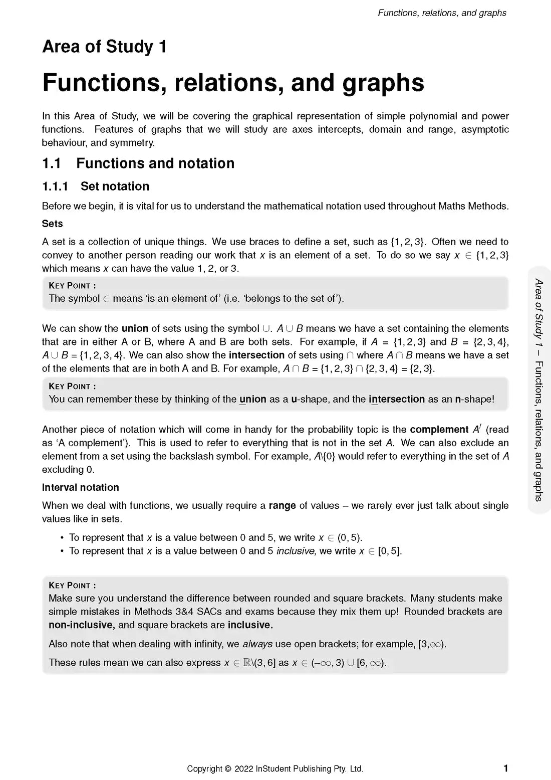 Atar Notes VCE Maths Methods Units 1&2 Notes