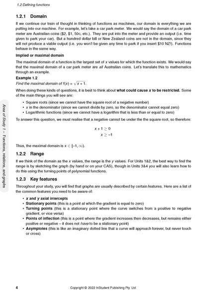 Atar Notes VCE Maths Methods Units 1&2 Notes