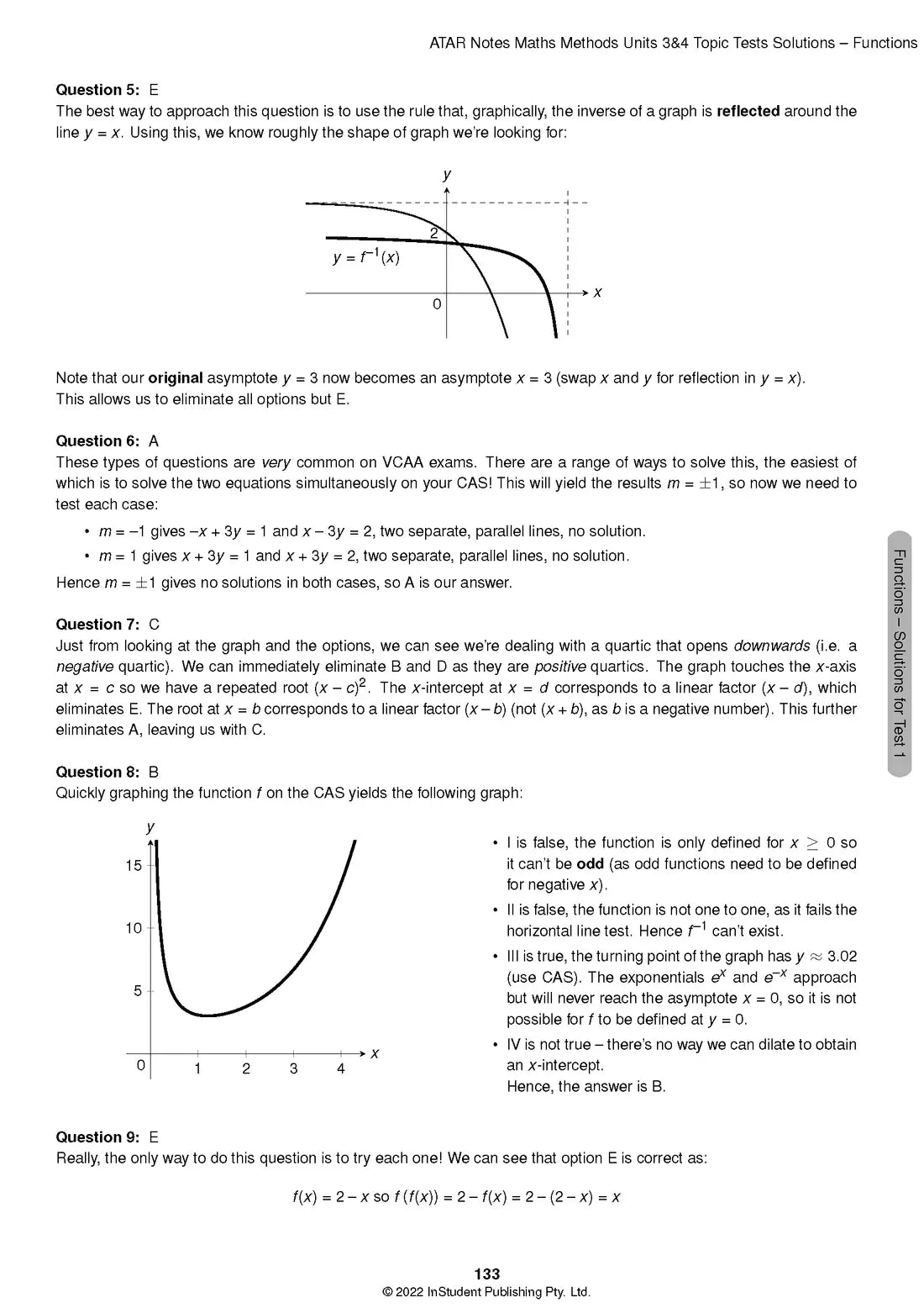 Atar Notes VCE Mathematical Methods Units 3&4 Topic Test