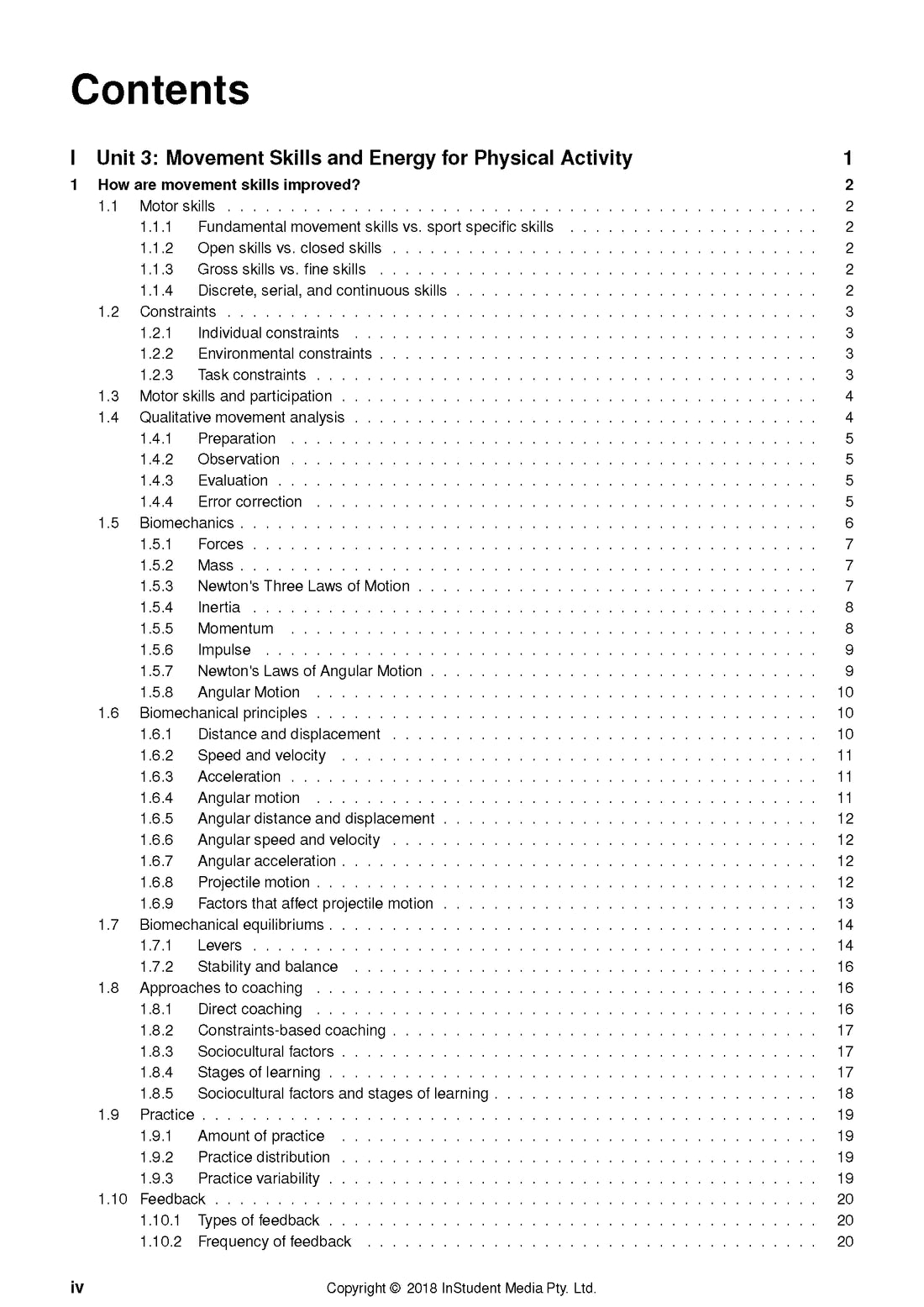 ATAR Notes Physical Education (PE) Units 3&4 Notes