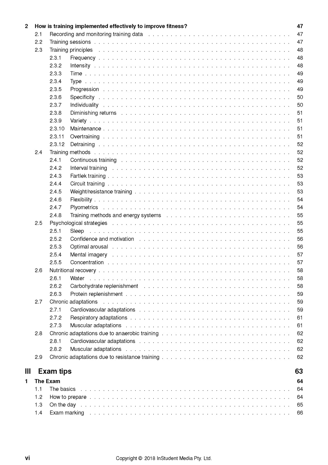 ATAR Notes Physical Education (PE) Units 3&4 Notes