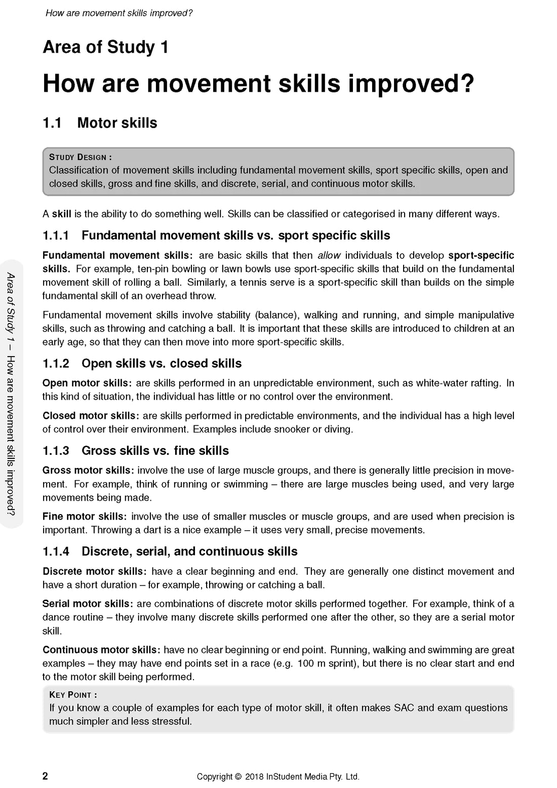 ATAR Notes Physical Education (PE) Units 3&4 Notes