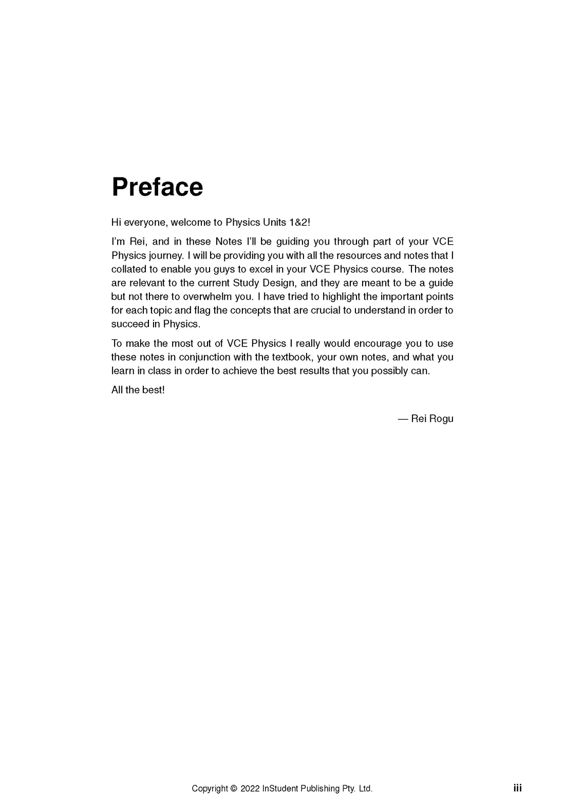 ATAR Notes VCE Physics 1&2 Complete Course Notes