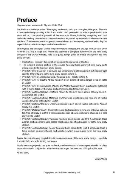 ATAR Notes VCE Physics 3&4 Complete Course Notes
