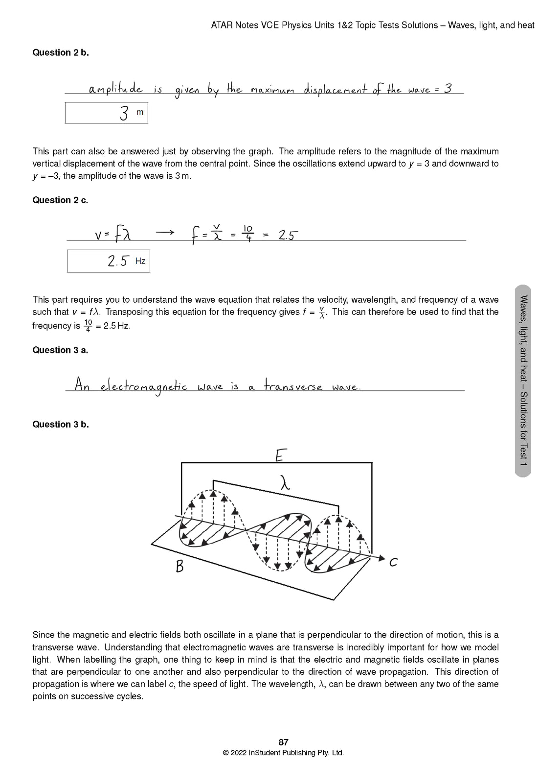 ATAR Notes VCE Physics 1&2 Topic Tests