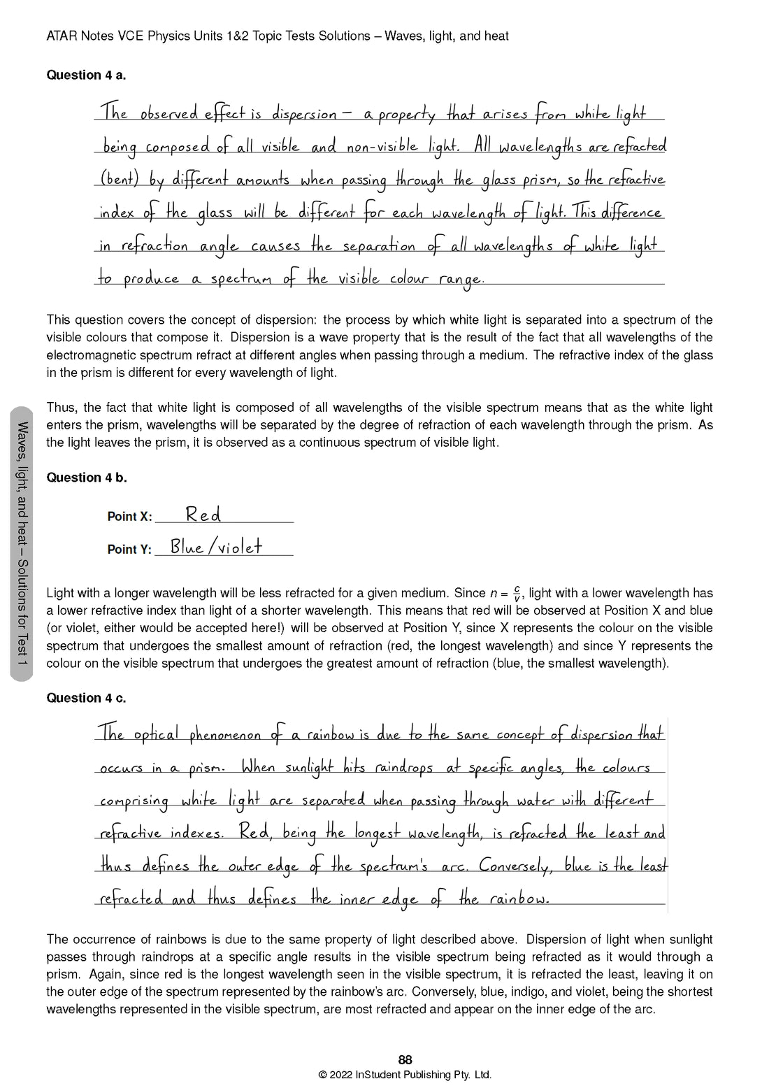 ATAR Notes VCE Physics 1&2 Topic Tests