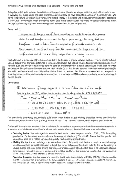 ATAR Notes VCE Physics 1&2 Topic Tests