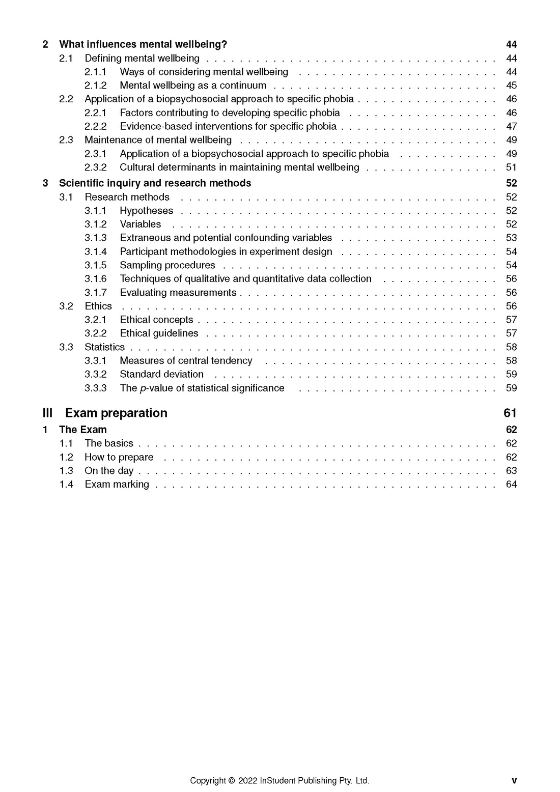 Psychology Units 3&4 Notes