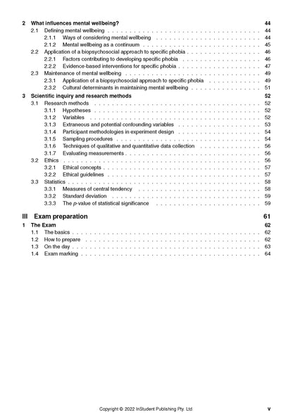 Psychology Units 3&4 Notes
