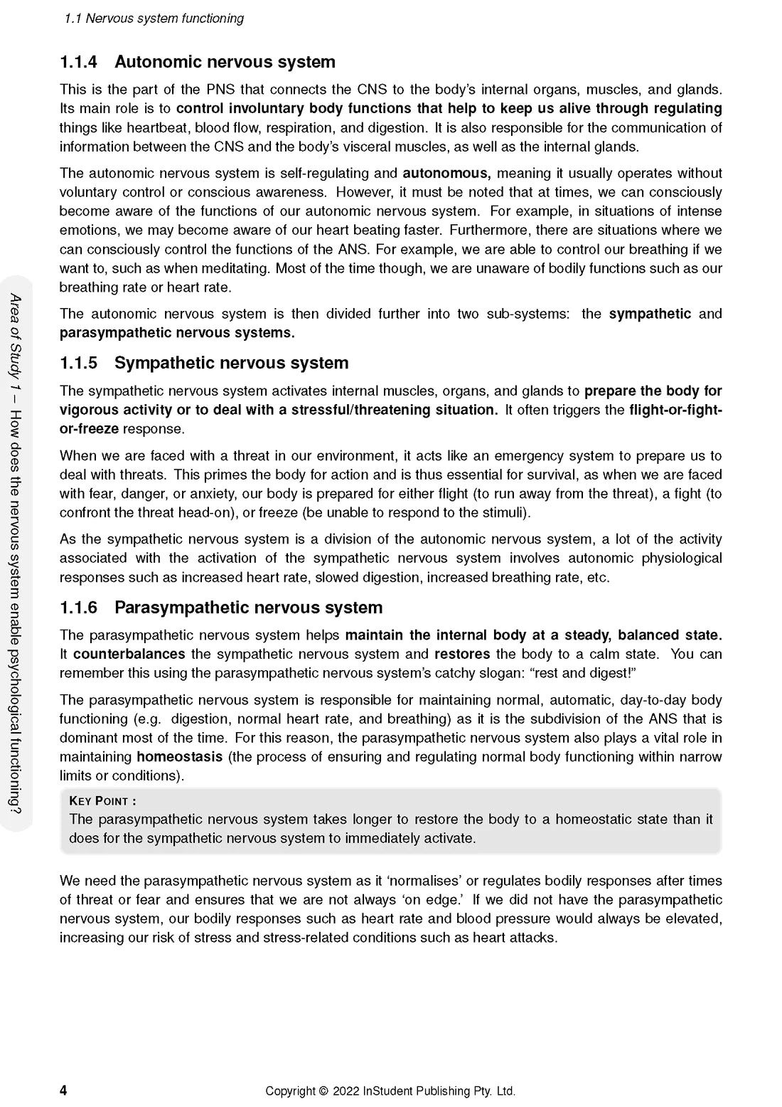 Psychology Units 3&4 Notes