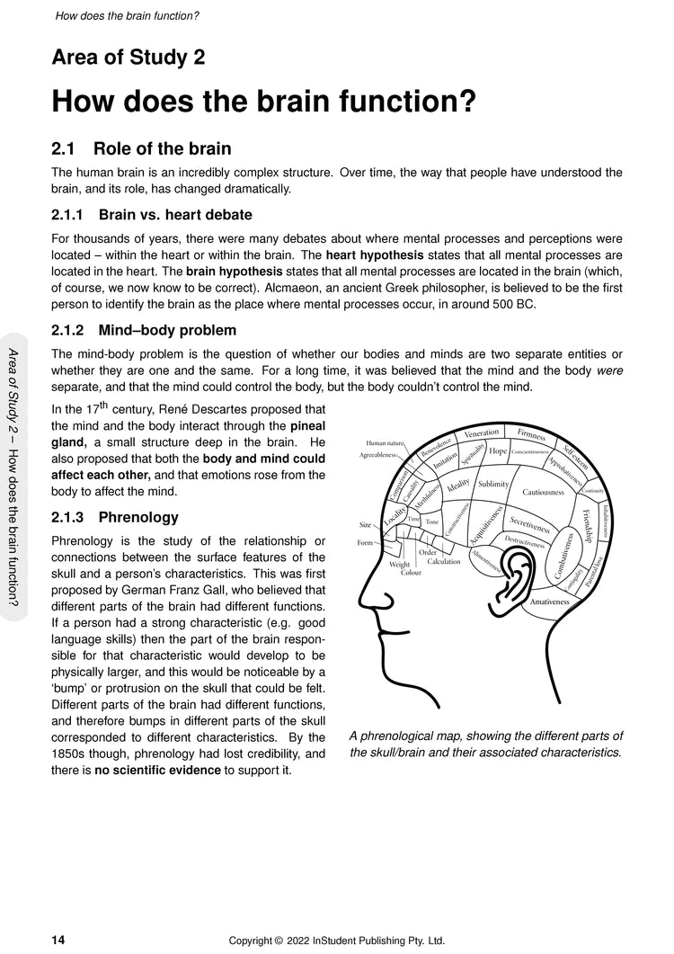 ATAR Notes VCE Psychology 1&2 Notes