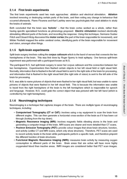 ATAR Notes VCE Psychology 1&2 Notes