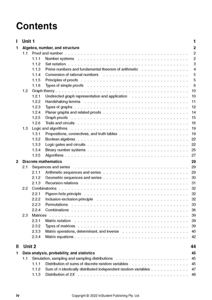 Atar Notes VCE Specialist Mathematics Units 1&2 Notes